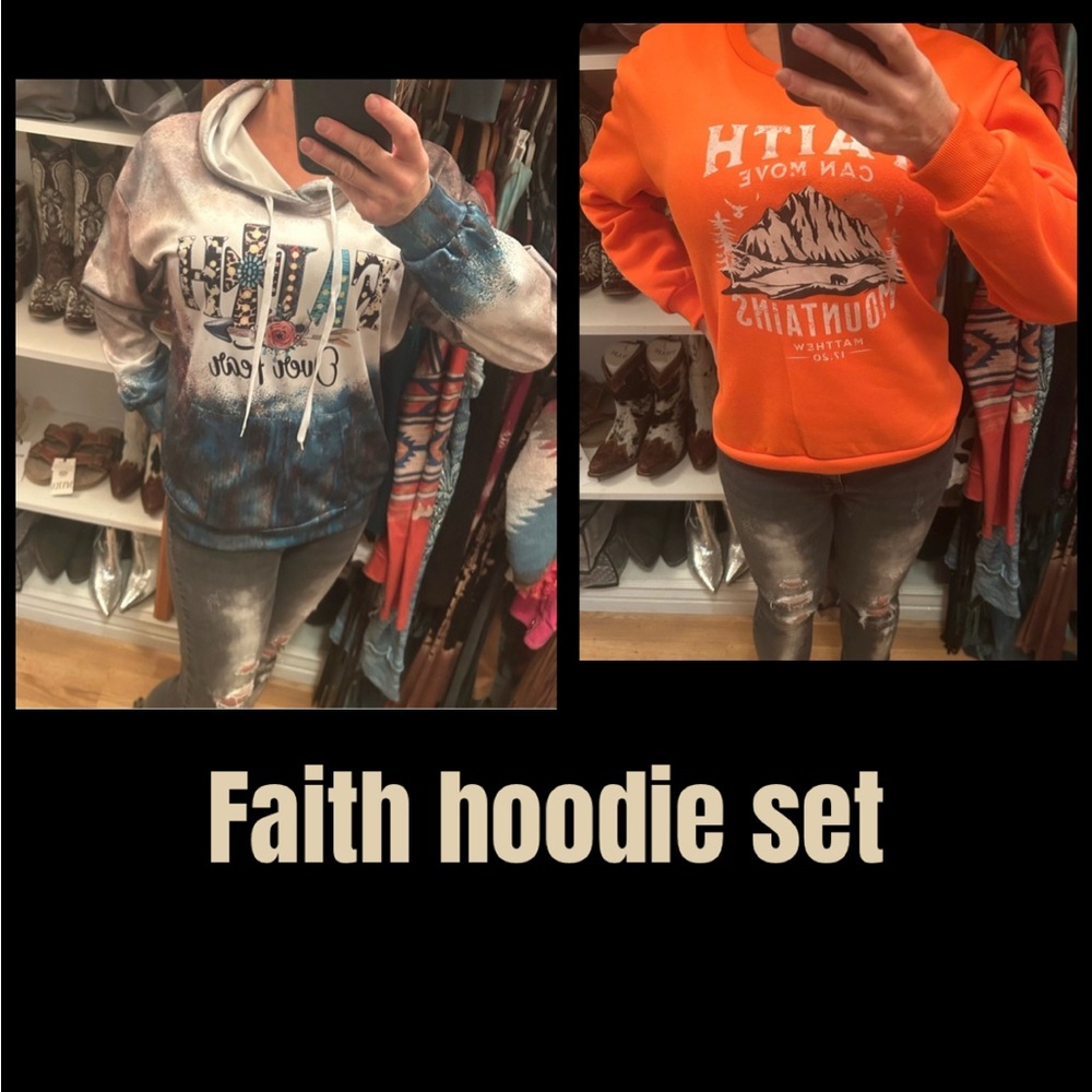 Faith Hoodie lot